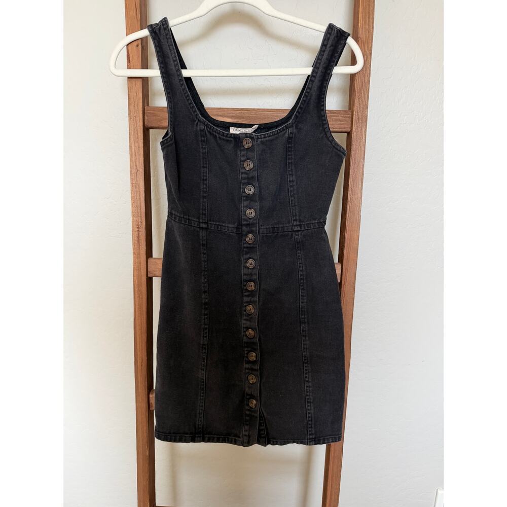 Chloe & Katie- button up black dress-size small - Picture 2 of 4